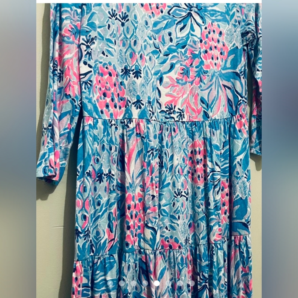 Lilly Pulitzer Geanna Swing Dress Zanzibar Women'sDress